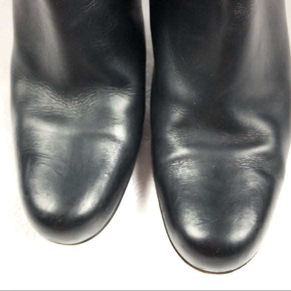 DONALD J PLINER Couture tall boots 10 black Italy - Picture 4 of 8